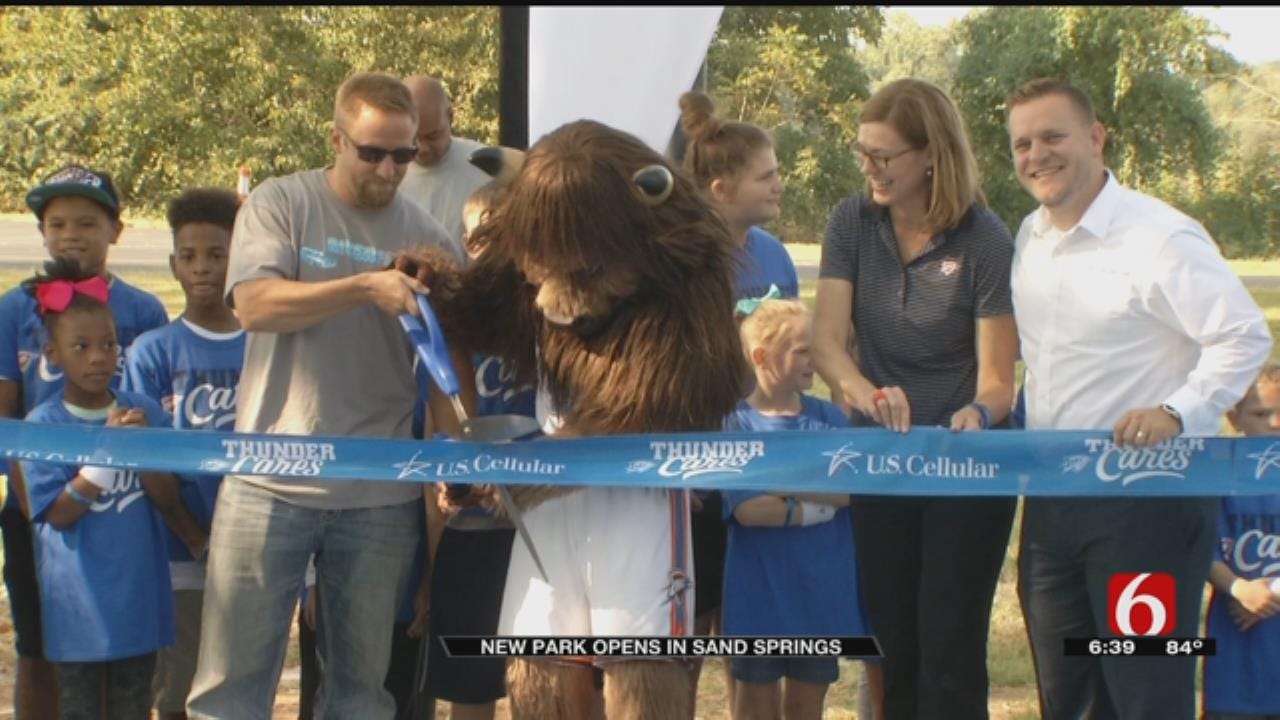 New Sand Springs Park Offers More For The Community