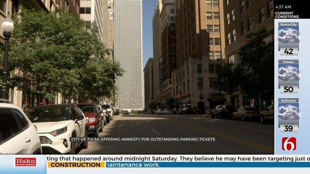 City Of Tulsa Offers Amnesty For Outstanding Parking Fines