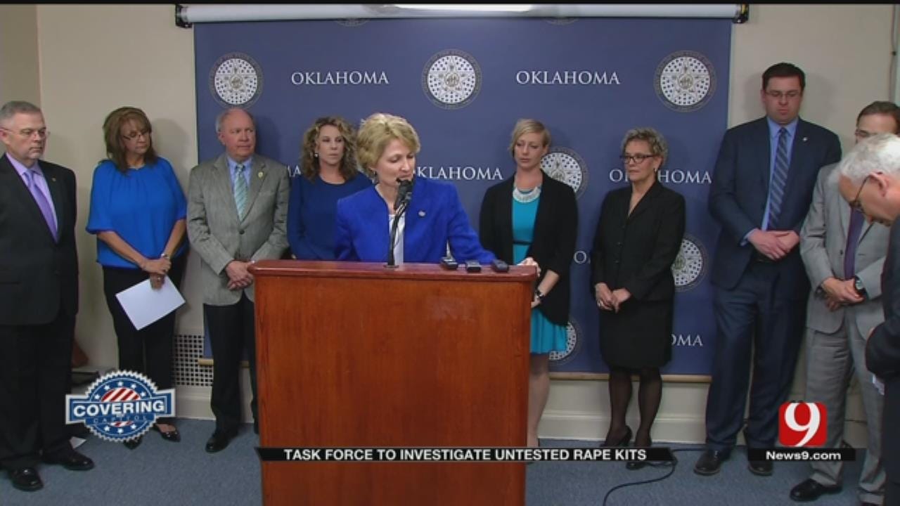 Gov. Fallin Sets Up Task Force To Look Into Untested Rape Kits