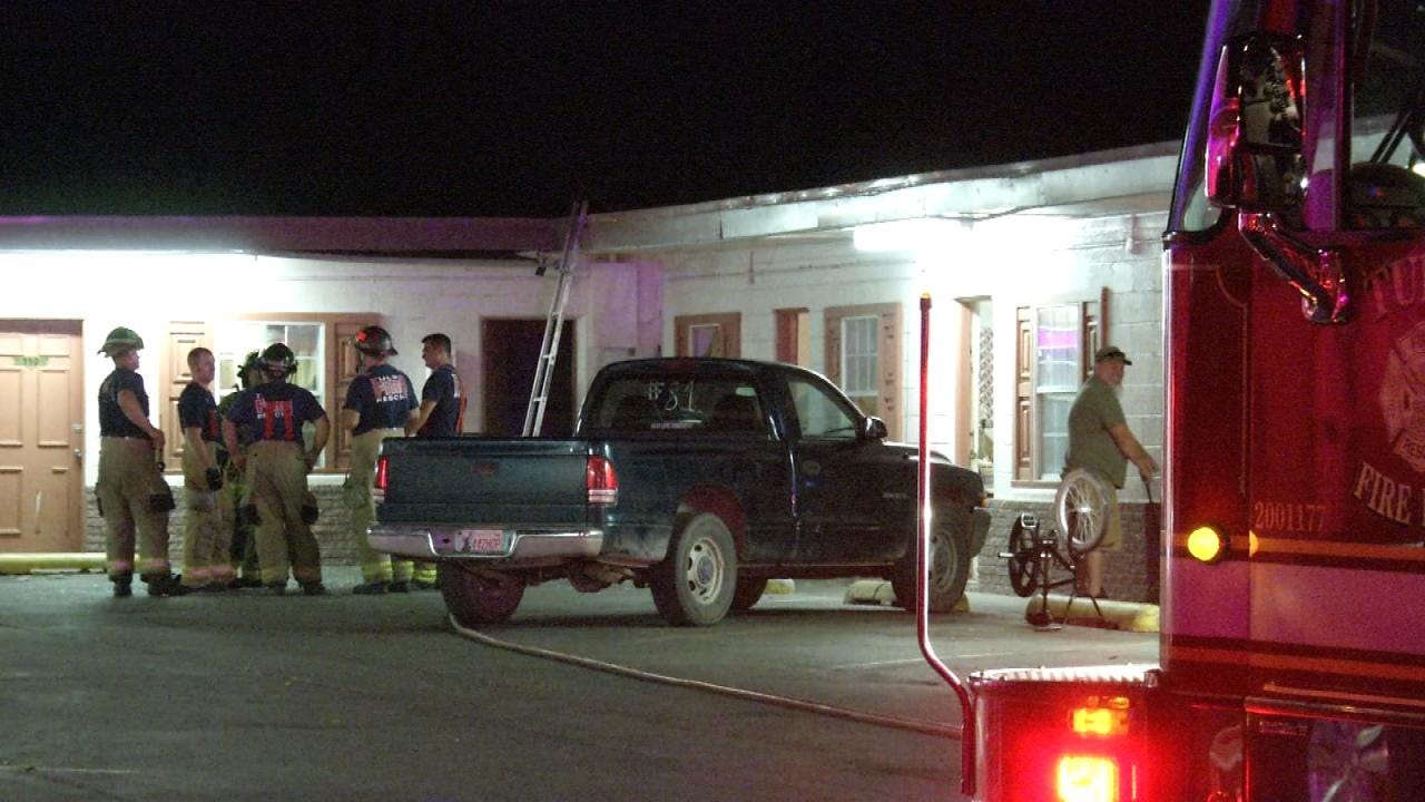 WEB EXTRA: Gas Leak Ignites, Causes Explosion At Tulsa Motel