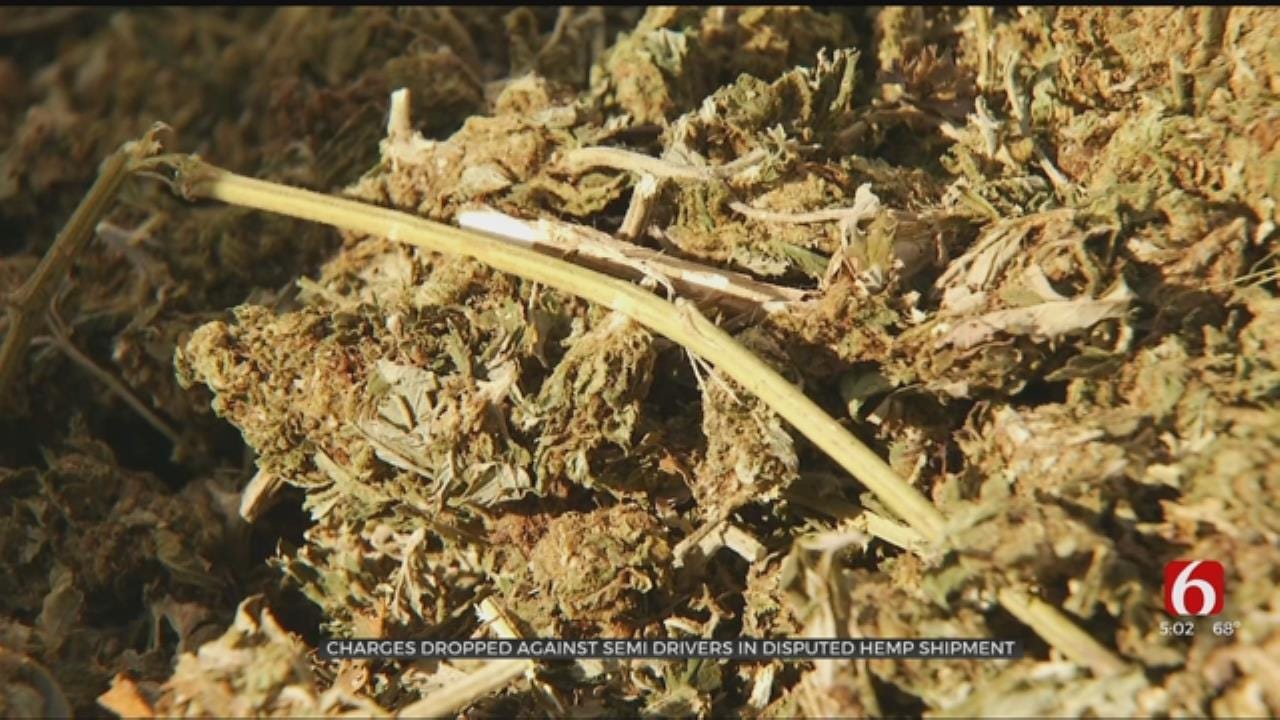 Charges Dropped For Truck Drivers Hauling Hemp Through Pawhuska