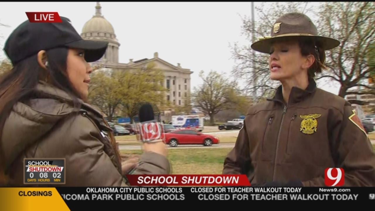 OHP Troopers Talk About Safety Precautions At The Capitol