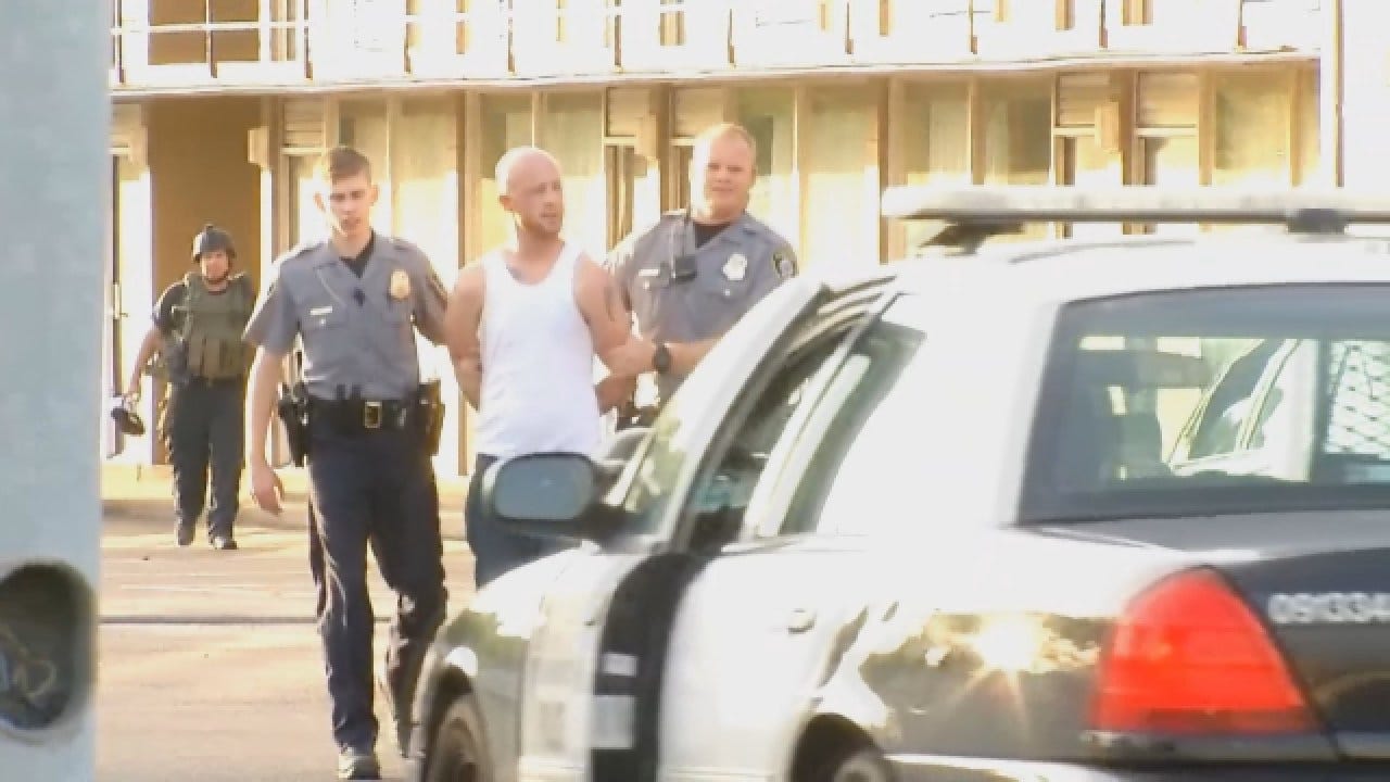 WEB EXTRA: Suspect Arrested Following Standoff At SE OKC Motel