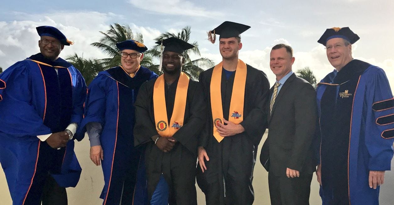 Harold Kuntz: Golden Hurricane Players Graduate In Miami