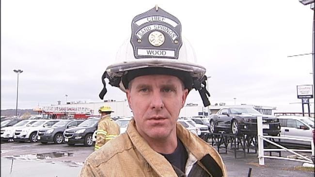 WEB EXTRA: Sand Springs Fire Chief On Keystone Chevy Fire