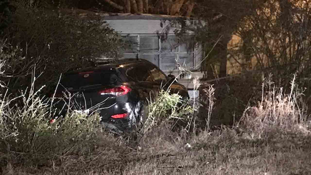 Creek County Chase Ends In Crash, Hits Mobile Home