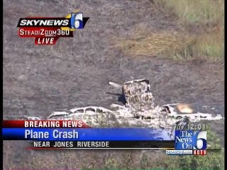 Plane Makes Emergency Landing, Burns Near Jones Riverside Airport