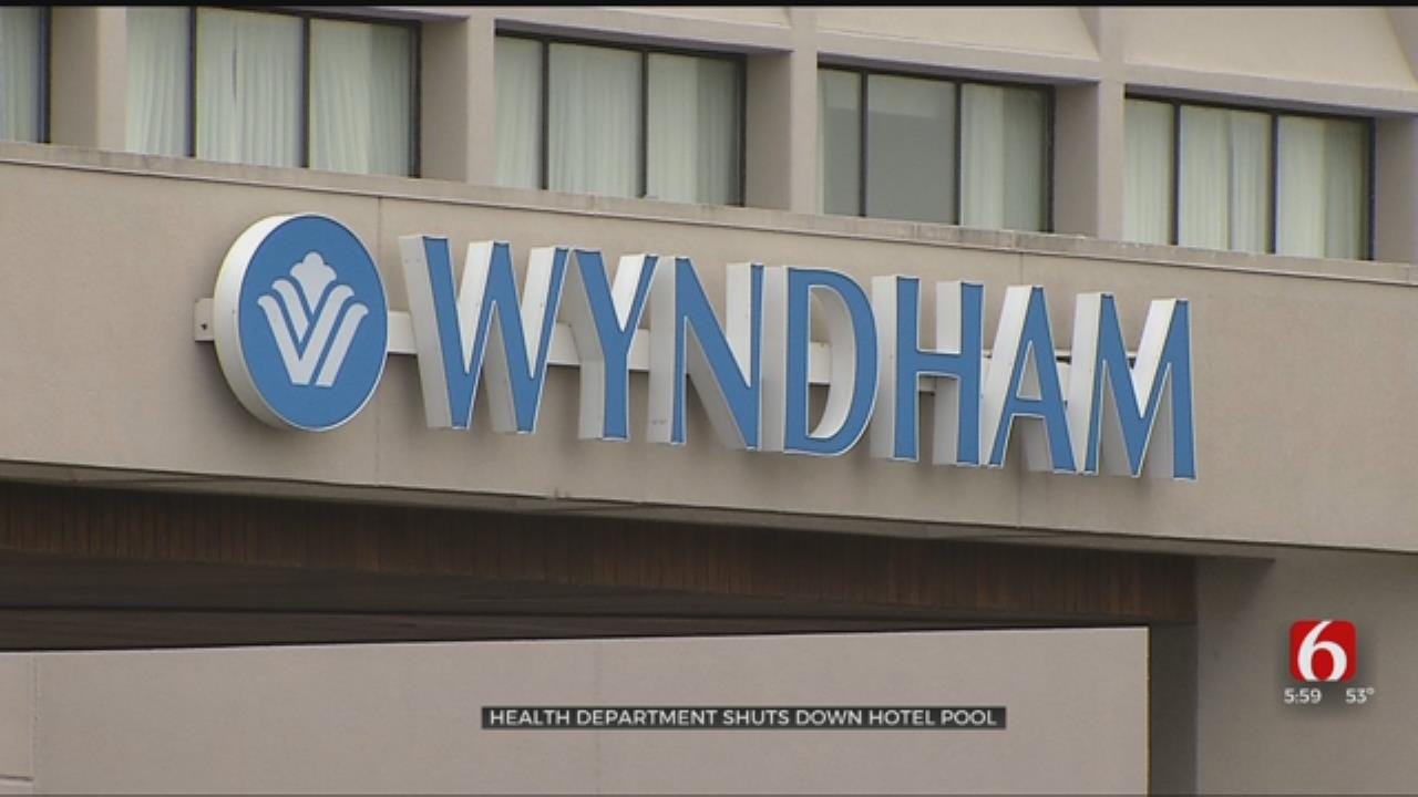 Pool At Tulsa's Wyndham Hotel Shut Down After 7 People Get Sick