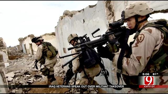 Iraq Veterans Speak Out Over Militant Takeover