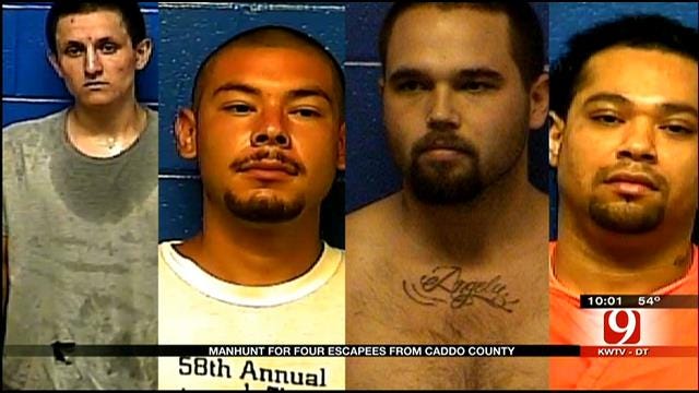 Caddo County Detention Center Escapees Still At Large