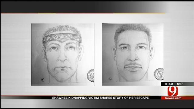 OSBI Releases Sketches Of Men Who Kidnapped Shawnee Teen