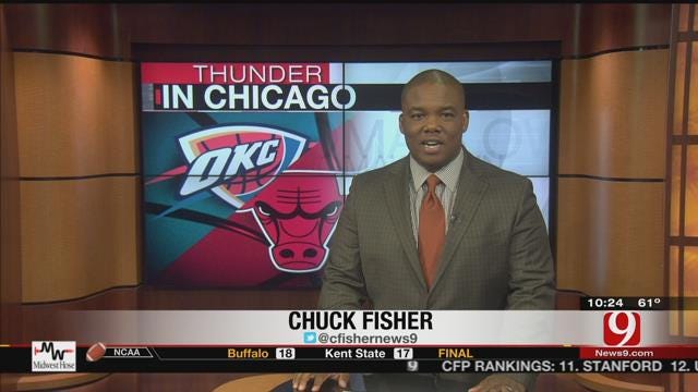 Thunder Lose To Bulls In Chicago