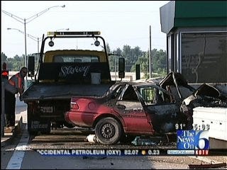Good Samaritans Pull Teen From Fiery Crash In Broken Arrow