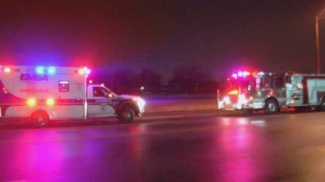 WEB EXTRA: Video From Scene Of Crash On Lewis At I-244