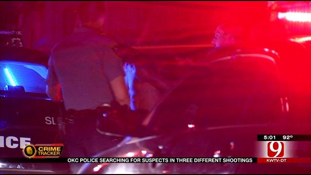 OKC Police Investigating Multiple Shooting Incidents