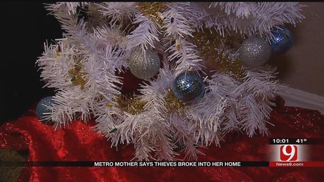 Metro Mother Says Thieves Broke Into Her Home