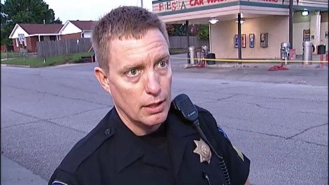 WEB EXTRA: TPD Sergeant Chris Maudy On Car Wash Shooting