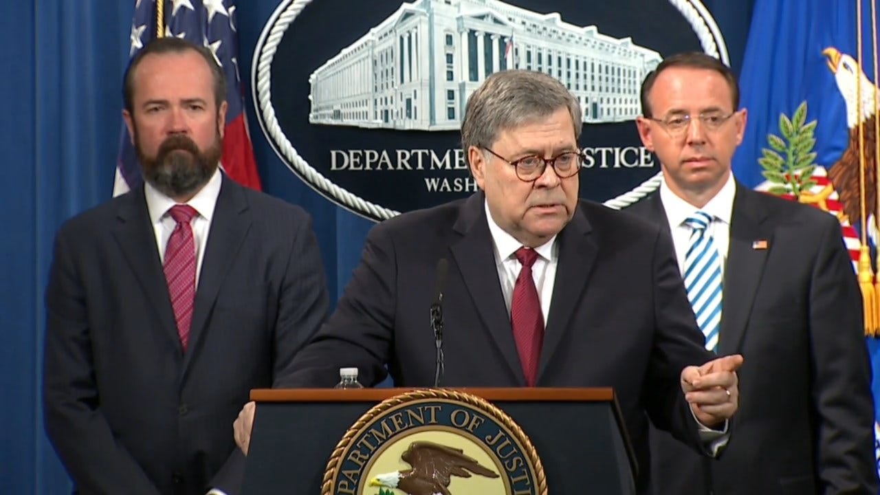 AG William Barr: It Was 'My Decision' To Make Report Public