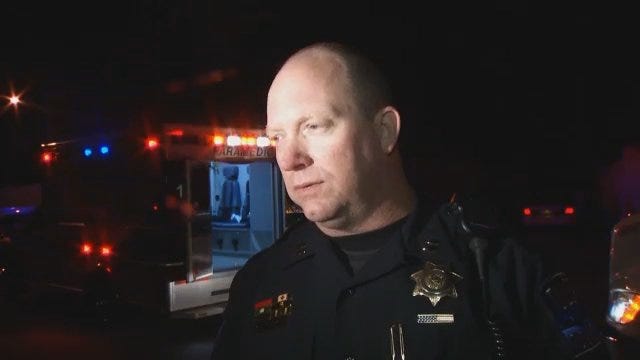WEB EXTRA: Tulsa Police Captain Mike Eckert Talks About Chase And Arrest