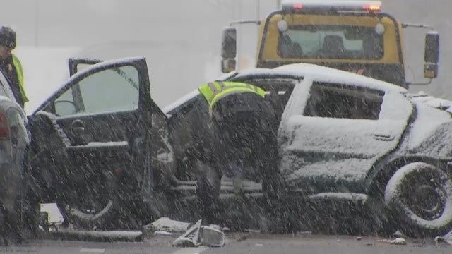 WEB EXTRA: Speed, Snow Play Role In BA Expressway Wreck