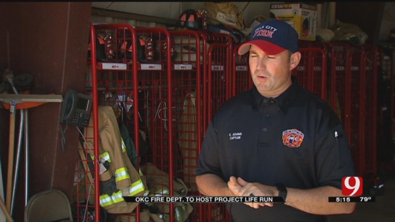 OKC Fire Department Hosts 'Project Life Run' To Save Lives