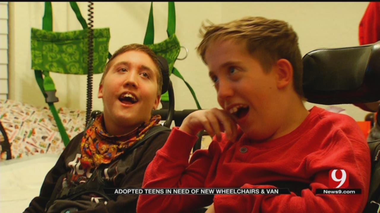 Adopted OKC Teens In Need Of New Wheelchairs, Van