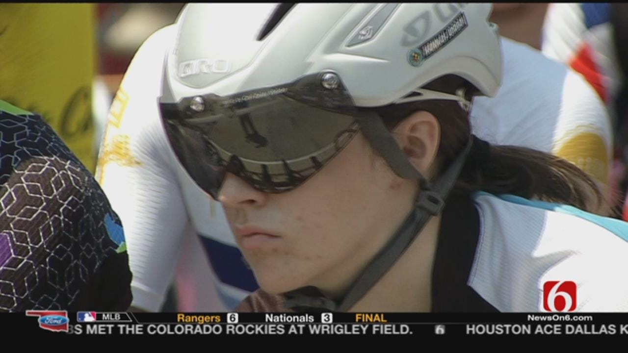 Tulsa Teen Cyclist Beats The Odds - And Other Racers