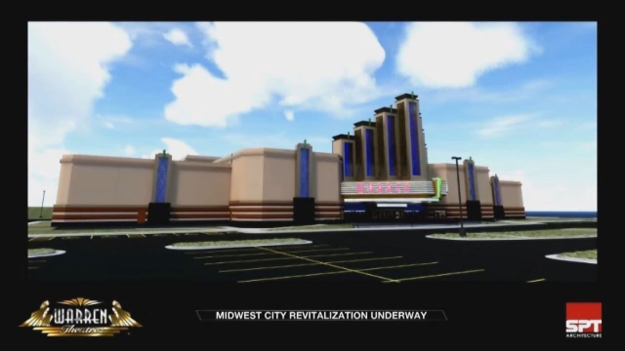 Midwest City Revitalization To Include New Warren Theatre