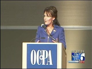 Sarah Palin Rallies Tulsa Conservatives