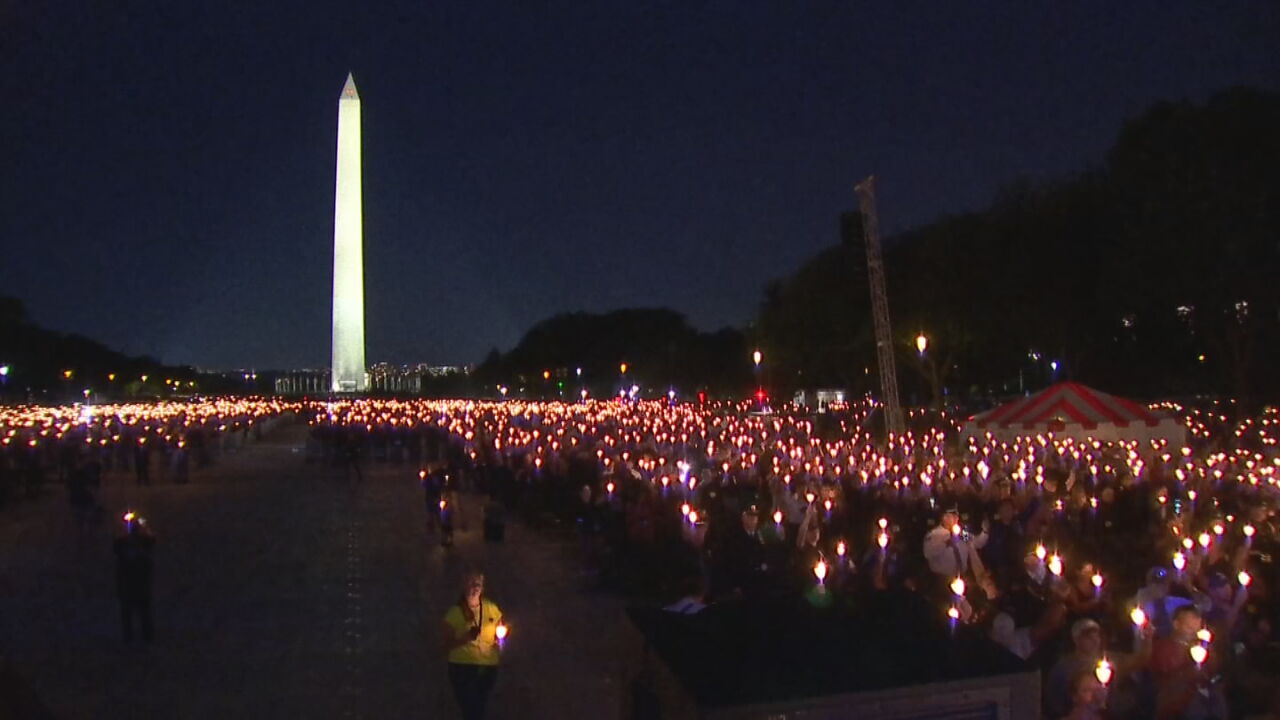 Families Remember Fallen Law Enforcement Officers In Washington DC