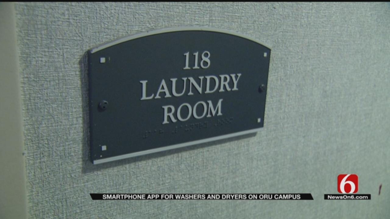 Mobile App Makes Laundry Easy At Oral Roberts University