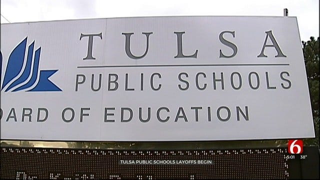 UPDATE: Tulsa Public Schools Notifies 84 Employees Of Layoffs In June