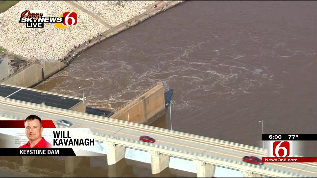 WEB EXTRA: Osage SkyNews 6 HD Flies Over Keystone Dam