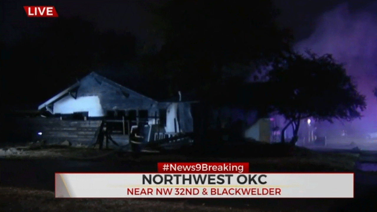 Firefighters Respond To NW OKC House Fire
