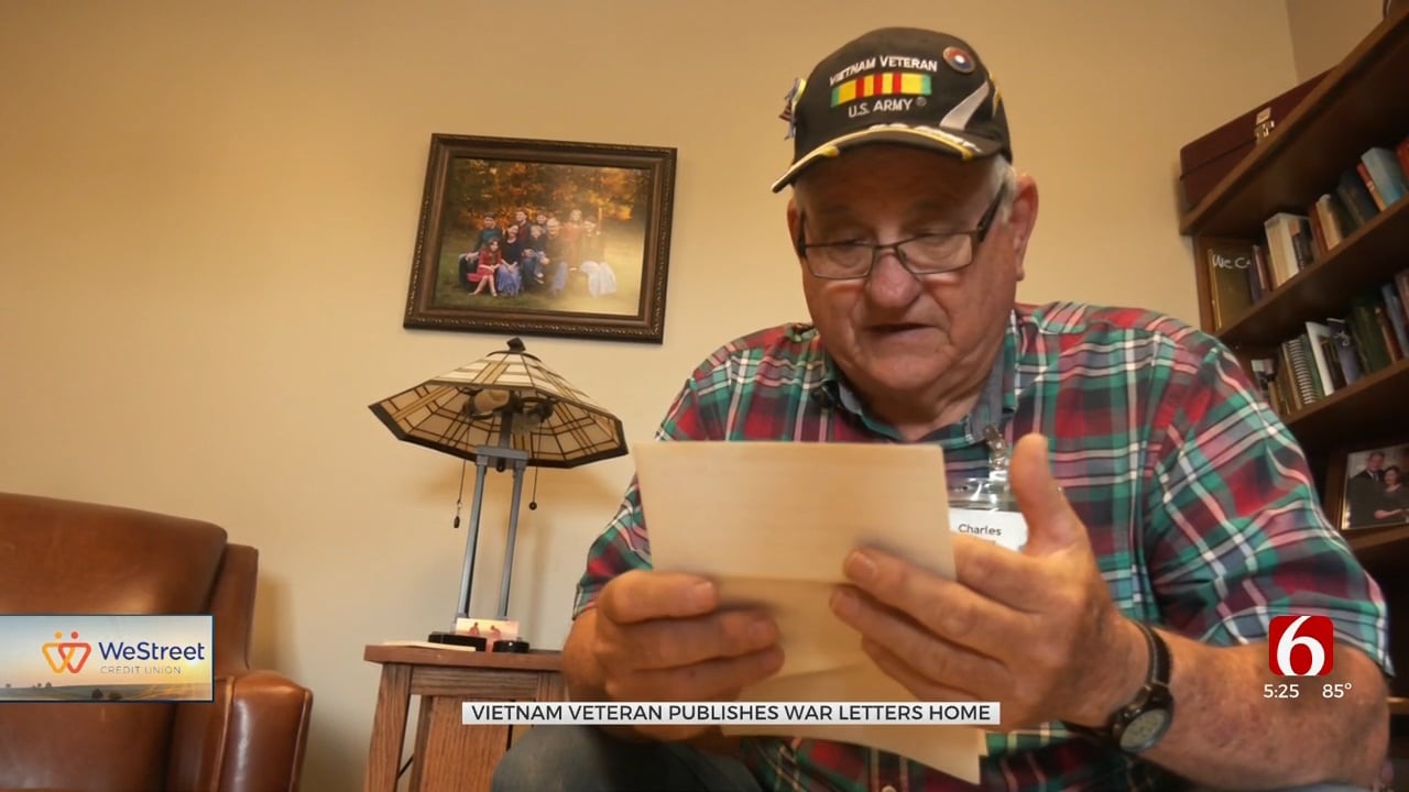 Sapulpa Vietnam Veteran Preserving Letters Written To Wife, Parents During War