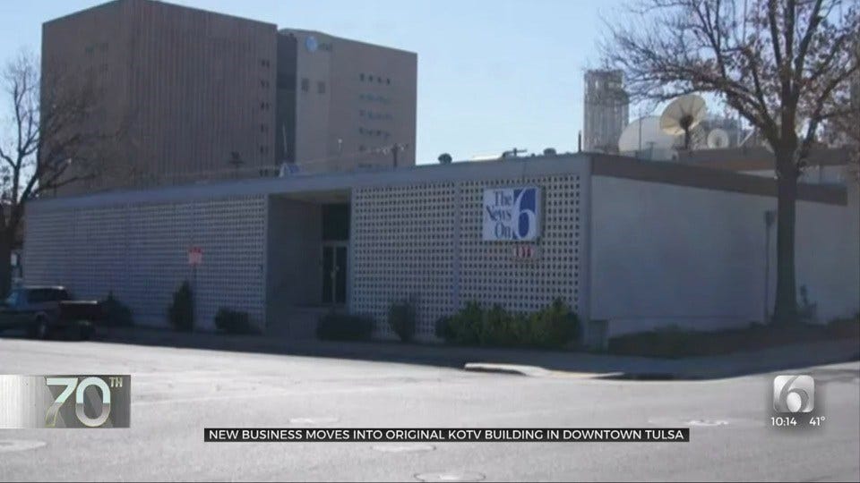 New Business Moves Into Original KOTV Building In Downtown Tulsa