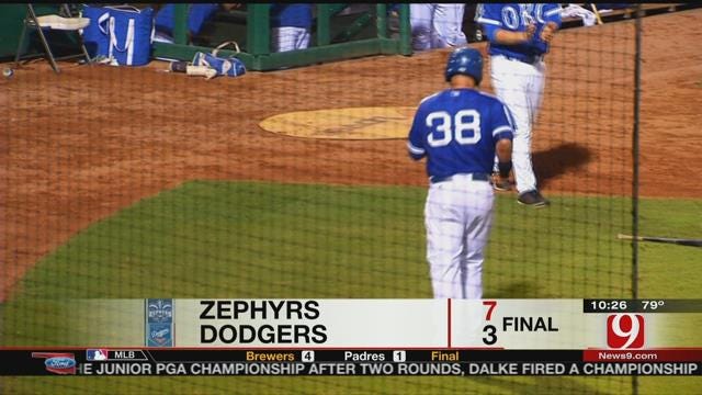Dodgers Fall To Zephyrs