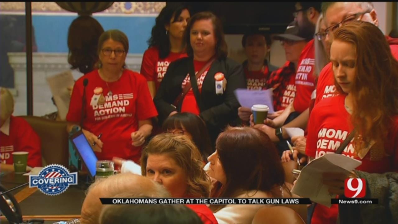 Groups Speak Out Against Proposed Gun Bills At State Capitol