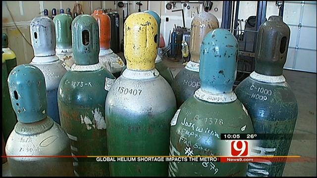 Worldwide Helium Gas Shortage Affects OKC Businesses