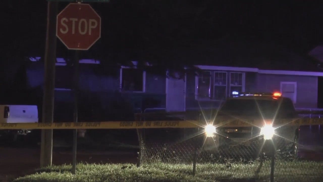 WEB EXTRA: Scenes From 4th Tulsa Homicide In 24 Hours