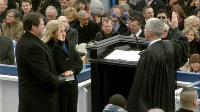 WEB EXTRA: Governor Mary Fallin Takes Oath Of Office
