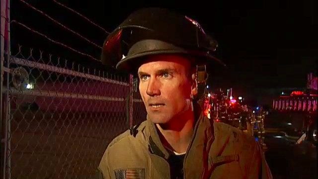 WEB EXTRA: Tulsa Fire Captain Travis Fry Talks About Vacant Building Fire