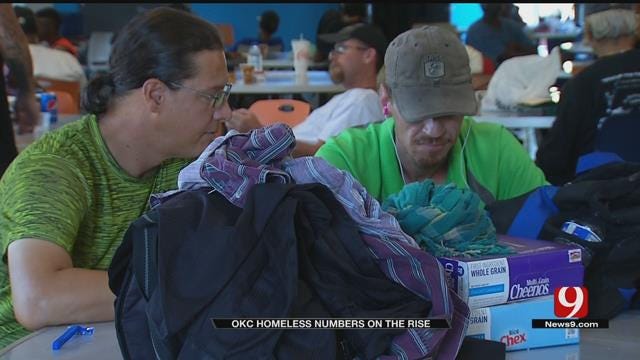 OKC Homeless Numbers On The Rise