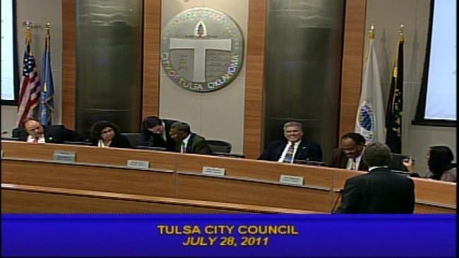Fireworks Fly At Tulsa City Council Meeting July 28, 2011