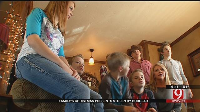 Blanchard Family’s Christmas Presents Stolen by Burglar
