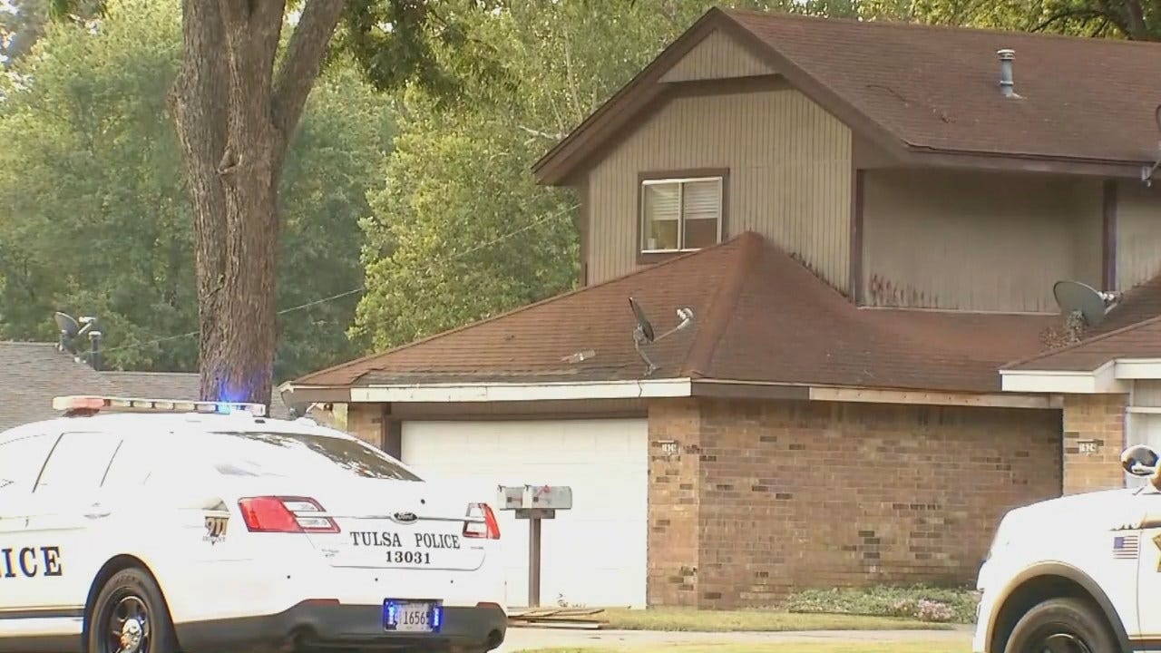 WEB EXTRA: Video From Scene Of Tulsa Home Burglary