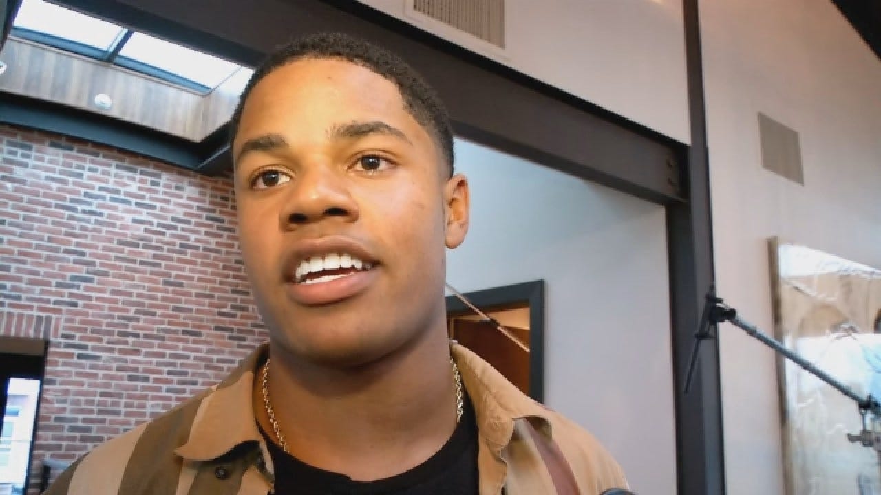Sterling Shepard Reacts To Getting Drafted By Giants