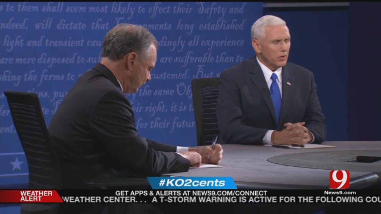 My 2 Cents: The Vice Presidential Debate