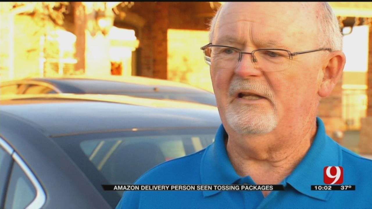 Residents Upset After Drone Video Captures Delivery Driver Hurling Packages In Newcastle