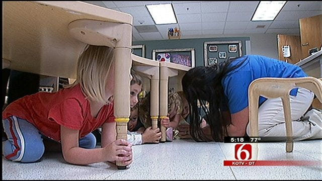 Green Country Students Learn Earthquake Safety
